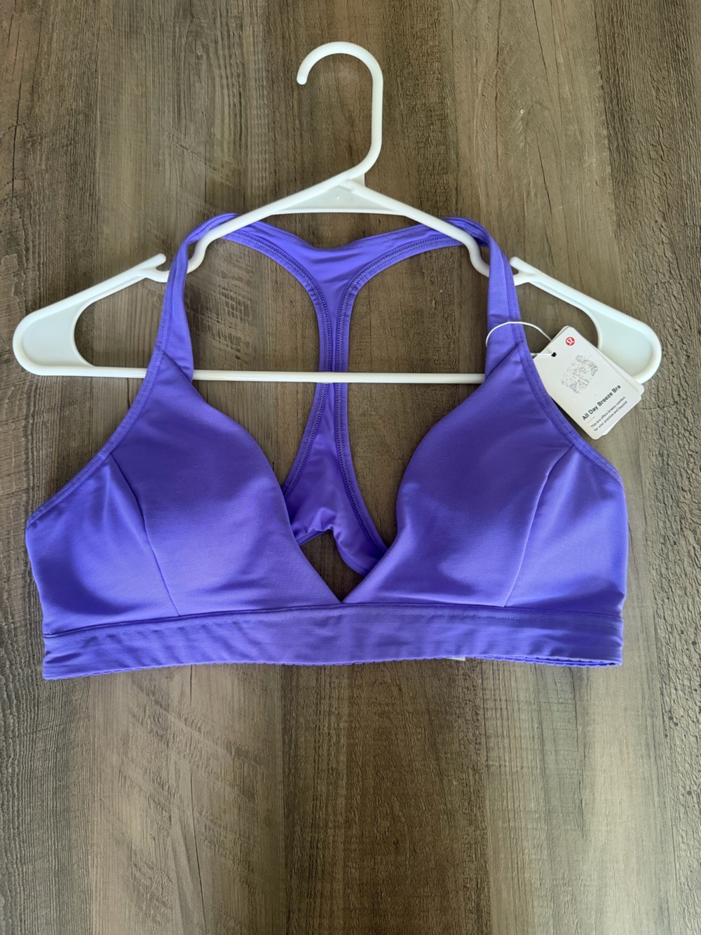 NWT 💜 Lululemon All Day Breeze Bra A/B cup Sz 8 *LTEI*